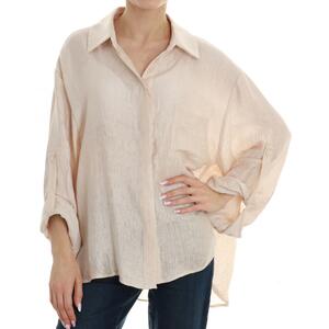 CAMICIA OVER SABBIA